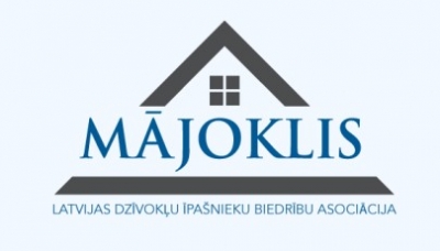 Attēls ar dzīvokļu biedrības asociācijas logo