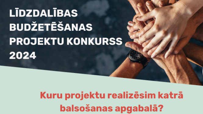 Attēls: līdzdalības budžetēšanas projektu ideju konkurss