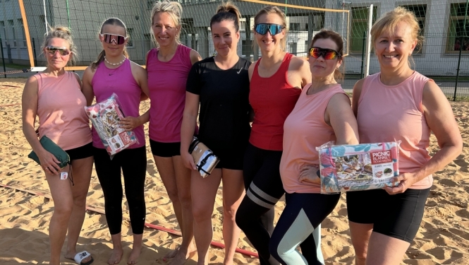 Attēls: Gulbenes novada atklātais čempionāts pludmales volejbolā sievietēm