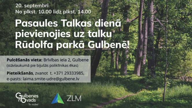 Attēls: Pasaules Talkas diena Rūdolfa parkā