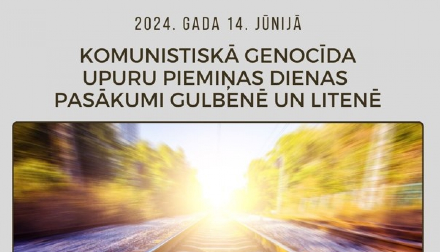 Gulbenē, Litenē, Rankā pieminēs komunistiskā genocīda upurus